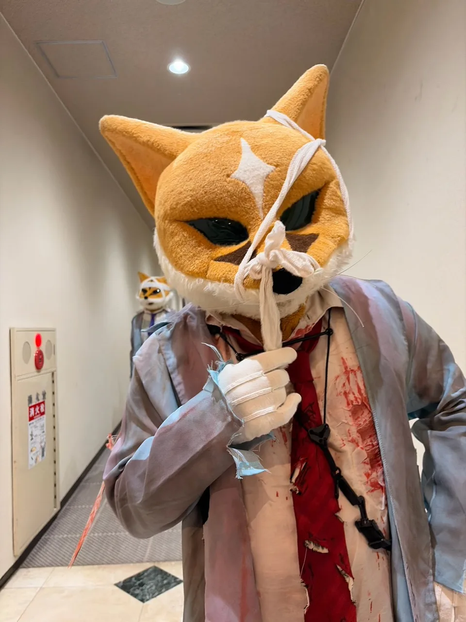 後ろにもハロウィン姿の仲間が！